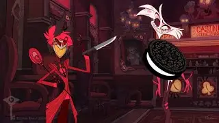 [Hazbin Hotel] Alastor takes the cake meme way too seriously