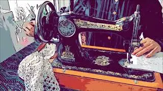 RETRO ZINGER SEWING MACHINE