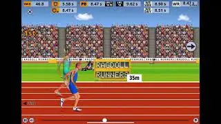 【Old WR】8.47s By Scatte-R  Ragdoll runners easy 100m