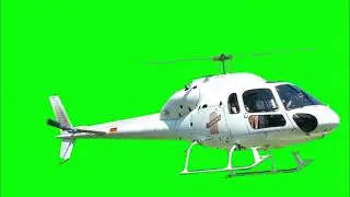 Helicopter || Green Screen |