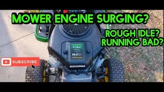 Mower Engine Surging? Idling poorly? Running rough?