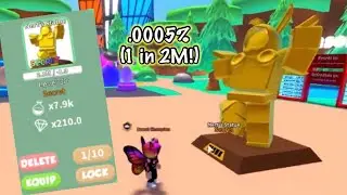ST PATRICK'S UPDATE NEW EGG, 3 NEW SECRET PETS, AND I HATCHED NERT'S STATUE in Science Simulator