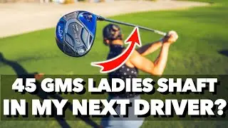 INCREDIBLE results with LADIES driver shaft!