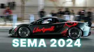SEMA 2024 | SEMA cruise | Convention Center Rollout | Slide Show and Video
