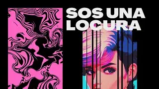Sos una Locura (Lyrics Video)