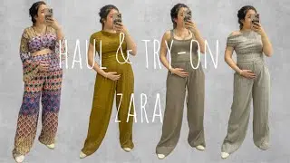 HAUL & TRY-ON DE ZARA | COMPRAS DE UNA EMBARAZADA 🤰🏻🐣