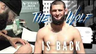 KHAMZAT CHIMAEV WORKOUT, INTERVIEW & UFC CONTRACT SIGNING (Talks Luke Rockhold, Kevin Holland, More)