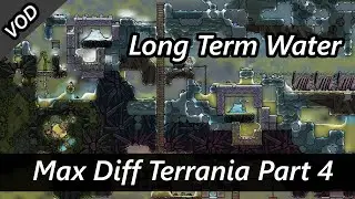 Securing Water for the Long Term on Max Diff Terrania - VOD Part 4 Oxygen Not Included All DLCs