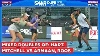 Bhatia & Van Reek Blaze Past Hart & Hargreaves to Reach Semi-Finals | PWR DUPR India Masters