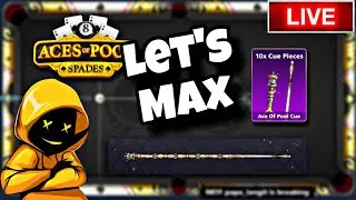 8 Ball Pool - ACES OF POOL CUE MAX | 8BP LIVE💚