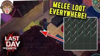 HUGE MELEE STASH RAID - Last Day On Earth Survival Gameplay (update 1.11.6) ldoe base raid AssassinX