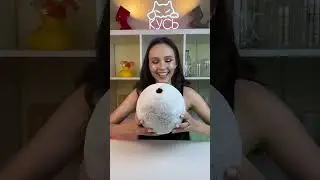 😂 Луна-ночник получилась! Круто.