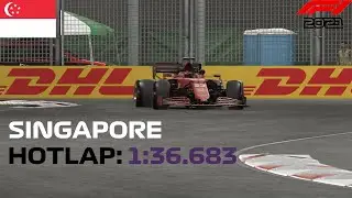 F1 2021 - Singapore Hotlap: 1:36.683