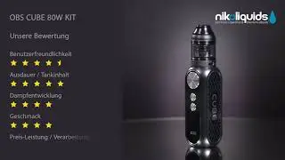 OBS Cube 80W Kit // Videodatenblatt