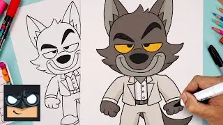 How To Draw Mr Wolf | The Bad Guys