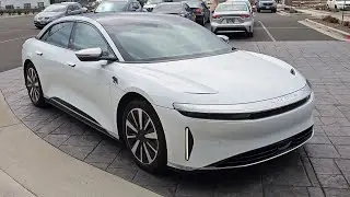 Electric Car Sounds: 2023 Lucid Air (Grand Touring, Range)