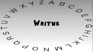 How to Say or Pronounce Writhe