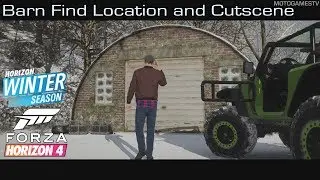 Forza Horizon 4 - Winter Season Barn Find Location and Cutscene