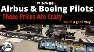 WinWing New Products & Prices That Will Surprise You! | Airbus & Boeing Cockpit - less that USD500!