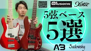 recommendation of 5 strings basses for all bassist