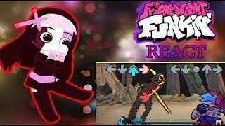 FNF react Friday Night Funkin' VS Threefolding Knockout | Cuphead (Triple Trouble/Cuphead.EXE)