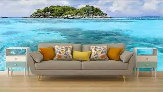 Talk Show Studio Set Background, Virtual News Studio Background