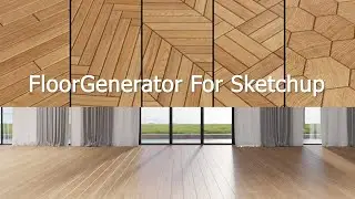 Floor Generator For Sketchup | Plugin Sketchup Tutorial #01