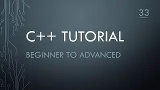 C++ Tutorial | Part 33 | Pointers and arrays of class objects