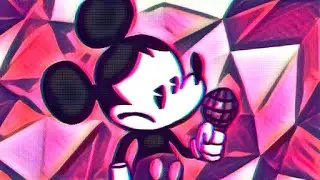 "SMILE" REMIX - Friday Night Funkin' Vs Mickey Mouse Phase 4 (FNF) Sunday Night (Horror MOD) Creepy
