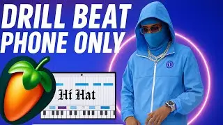 Makes a Drill Beat in 3 Minutes Phone Only (FL Studio Mobile) 2026