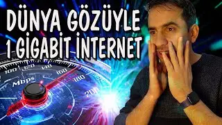 DÜNYA GÖZÜYLE 1 GİGABİT İNTERNETİ'DE GÖRDÜK ✈️✈️ | TÜRKNET FİBER