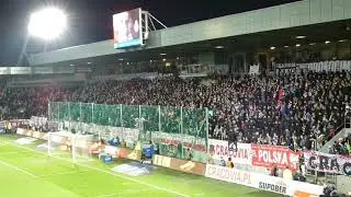 Cracovia - Wisła Kraków 2nd Half Tifo 03.03.2020