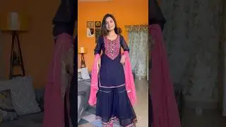 Sharara suit set under 700 from @Meesho  || meesho festive collection #shararasuit #ytshorts