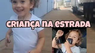 Como interagir  com a criança na estrada /desmoronamento de terra/ sentido Rio Grande do Sul