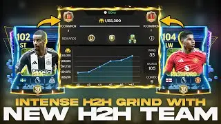 DIVISION RIVALS GRIND GET CRAZY WITH RETRO STARS ISAK & RASHFORD ☠️ || FC MOBILE - H2H GRIND 🏆