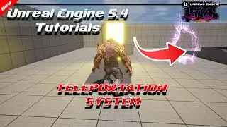 Teleport character in unreal engine 5 |Unreal Engine 5.4 Tutorial