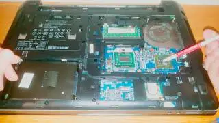 Replacement and testing of thermal paste from AliExpress on the HP ProBook 4545s