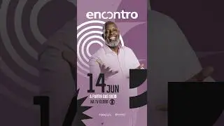 Amanhã, 14/06, estarei no programa Encontro com Patrícia Poeta, a partir das 09:30 na TV Globo!