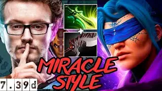 MIRACLE STYLE ANTI-MAGE – INSANE FARM & SPLIT PUSH ⚔️💎 | Dota 2 7.39d