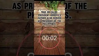 PHILIPPINE PRESIDENT TRIVIA QUESTIONS.