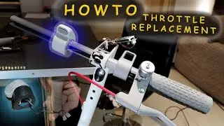 Xiaomi Lite 3 - Throttle Replacement on electric scooter.