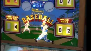 Williams 1957 BASEBALL DELUXE pitch 'n' bat machine