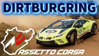 LAMBORGHINI HURACAN RALLY CAR lap on the UNPAVED Nurburgring Nordschleife? Onboard