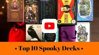 Top 10 Spooky Tarot & Oracle Deck Collection 👻