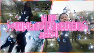 Влог:Продуктивный и весёлый день)