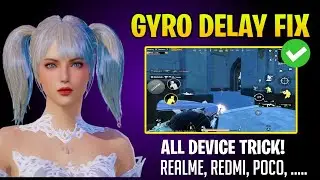 HOW TO FIX GYRO DELAY IN ANY ANDROID DEVICE | PUBG GYRO DELAY SOLUTION | GYROSCOPE DELAY FIX IN BGMI