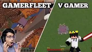 Trying @GamerFleet clutches  in Minecraft