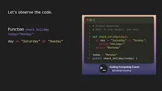 Solution to Python Quiz 001 | Tricky Quiz solved Step by Step!