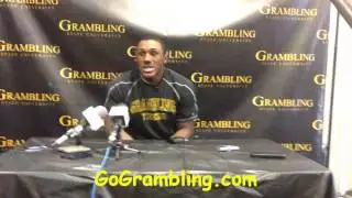 Grambling Univ. Media Day 2013 Interview with Juwan Martin