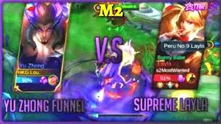 YU ZHONG VS LAYLA | DUEL FANTASTIS - FIX INI HERO HARAM ⁉️